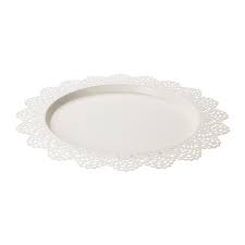 Skurar Base Per Candela Bianco 37 Cm Mit Bildern Ikea Kerzen Dekoschale Kerzen