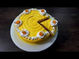 Whole Wheat Mango Cake Eggless And Without Oven Super Soft And Spongy Youtube In 2020 Cake Mango Cake How To Make Cake