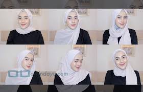 5 Tutorial Hijab Pashmina Simple Modern Mudah Dan Kekinian Ala Selebgram Dyah Ayu Alvinda