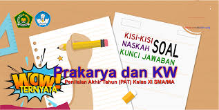 We did not find results for: Kisi Kisi Naskah Soal Dan Kunci Pat Prakarya Dan Kewirausahaan Kelas Xi Sma Ma Kurikulum 2013