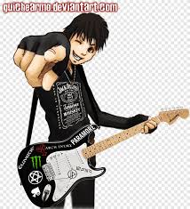 bass guitar electric guitar anime bassist bass guitar microphone guitarist png pngegg bass guitar electric guitar anime