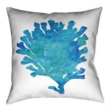 Something that even the most experienced reefers sometimes struggle with. Lauralhome Alfred Aquamarine Coral Blue White Throw Pillow Wayfair