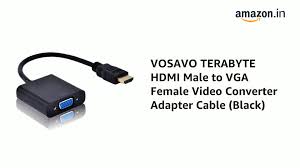 1500 x 2100 jpeg 245 кб. Vosavo Terabyte Hdmi Male To Vga Female Video Converter Amazon In Electronics