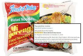 #indomiegoreng #mieghetti #makananviraljadi ada yang dm gw dan ngasih tau kalo ternyata indomie ngeluarin varian mie instan terbarunya yaitu indomie mieghet. Viral Indonesians Eat Up Over The Top Amazon Reviews That Declare Indomie Worse Better Than Heroin Coconuts Jakarta