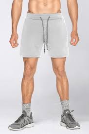 Air Pro Steel Gray 2 In 1 Men S Gym Workout Shorts With Liner Born Tough