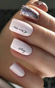 40 Cute And Beautiful Glitter Nail Designs Ideas For Summer Part 14 Cute Nail Art Designs Nail Designs Glitter Shiny Nails Designs