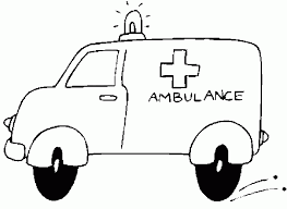 Interactive online ambulance colouring activity. Ambulance 136748 Transportation Printable Coloring Pages