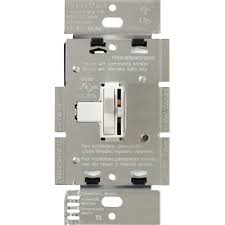 Ever wonder how to install a dimmer switch on a three lighting circuit. Lutron Toggler 600 Watt 3 Way Magnetic Low Voltage Dimmer White Aylv 603p Wh The Home Depot