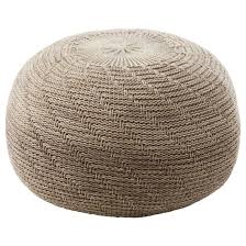 Sandared Pouf Beige 45 Cm Pouf En Tissu Ikea Et Pouf