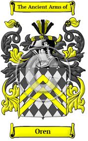 Oren Name Meaning, Family History, Family Crest & Coats of Arms