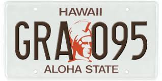 Well now you can take them wherever the department of motor vehicles has released their first specialty license plates in hawaii featuring colorful, iconic settings from the state's national parks. Hawaii License Plates Classic New And Custom Licenseplates Tv