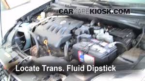 Xtronic continuously variable transmission (cvt). Transmission Fluid Level Check Nissan Sentra 2007 2012 2008 Nissan Sentra S 2 0l 4 Cyl
