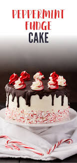 Birthday Cake Flavours List With Images Peppermint Fudge Cake Recipe Peppermint Fudge Best Cake Flavours Cake Flavors