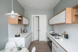 Andrew vaughan photo of a classic kitchen/diner in belfast with a submerged sink, shaker cabinets, blue cabinets, stainless steel appliances, marble flooring, an island, white floors. 75 Most Popular Small Kitchen Diner Design Ideas For December 2020 Stylish Small Kitchen Diner Remodeling Pictures Houzz Uk