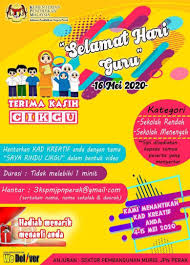 Temukan lagu terbaru favoritmu hanya di lagu 123 stafaband planetlagu. Star Ipoh On Twitter Jemputan Menyertai Pertandingan Kad Kreatif Sempena Sambutan Hari Guru 2020 Anjuran Sektor Pembangunan Murid Jpn Perak Https T Co Gq893rfmfu