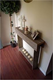 Diy Console Table For Your Home Entryway 14 In 2020 Small Entryway Table Small Hallway Table Rustic Entryway Table