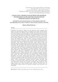 Pendidikan sains kekal menjadi prioriti di stem di malaysia. Pdf Usaha Dan Cabaran Dalam Mengaplikasikan Pendidikan Alam Sekitar Dalam Sistem Persekolahan Di Malaysia Efforts And Challenges In The Application Of Environmental Education In Malaysian School System