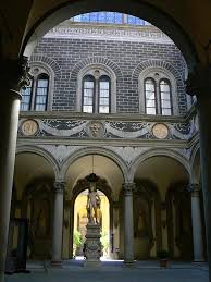 Voormalig stadspaleis van de medici's. Palazzo Medici Riccardi In Florenz