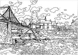 Best of coloring pages to print. Impressionism Coloring Pages For Adults