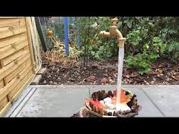 Silikonform Fur Die Baumstammstrucktur Selber Basteln Youtube Wasserhahn Garten Indoor Wassergarten Zimmerbrunnen