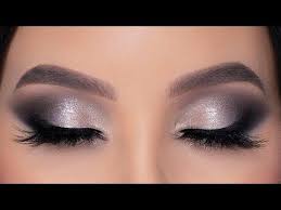 Classic Silver Sparkly Smokey Eyes Tutorial Youtube Silver Smokey Eye Smokey Eye Makeup Smokey Eye Tutorial