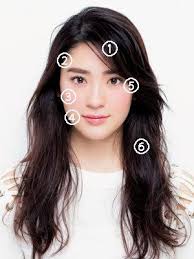 面長さんの小顔メイク ヘアメイク トレーニングまとめ 保存版 美的 com 面長 ヘアスタイル ヘアスタイリング ヘアスタイル