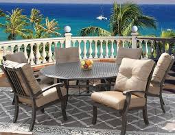 Invest in our durable thick timber designs. Outdoor Round Dining Sets Cushion Outdoor Patio 7pc Dining Set For 6 Person Round Outdoor Dining Table Round Patio Table Outdoor Dining Set