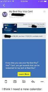 As a best buy credit card holder, i find it more than adequate for making payments and it even provides useful information on how to make payments to avoid interest and such. Ll At T Wi Fi 1203 Pm 85 My Best Buy Visa Card A To Today At 622 Am Access Your Account Pay Your Bill My Best Buy My Citi Hello 4000 1234 5678