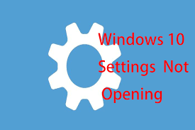 My cash app will not open. What To Do When Windows 10 Settings App Is Not Opening