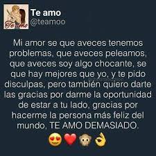 Pin De Abby Orellana En Ima3 Palabras Para Mi Novio Frases Bonitas Para Novios Mensaje De Amor Para Novio