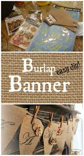 If you are looking for an understated elegance in your home decor, these creative burlap crafts are for you! Diy Crafts Ideas Easy Diy Burlap Banner For Your Mantel Diy Loop Leading Diy Craft Inspiration Magazine Database