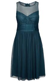 Esprit Collection Cocktailkleid Festliches Kleid Petrol Festliche Kleider Hochzeit Festliches Kleid Kleider