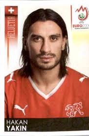 Soiled on back or front. Offer Online Hakan Yakin Switzerland Euro 2008 Austria Suiza