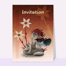 Carte Invitation Anniversaire Petit Lutin : Envoyer une vraie Carte  Invitation Anniversaire dès 0,99€ - Merci Facteur