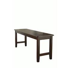 Better Homes Gardens Bankston Dining Bench Mocha Walmart Com Wood Dining Bench Dining Bench Eating Table