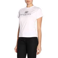 Shop online for the latest pieces from balenciaga at cruise fashion. Balenciaga Outlet T Shirt Women T Shirt Balenciaga Women White T Shirt Balenciaga 556110 Tyk23 Giglio Uk