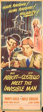 Abbott and Costello Meet the Invisible Man Original 1951 U.S. Insert Movie  Poster - Posteritati Movie Poster Gallery
