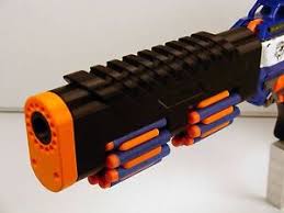 Storage of our nerf guns. Ikizukuri 20 Dart Holder Suppressor For Nerf Gun Ebay