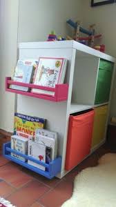 Ikea Kallax With Painted Ikea Spice Racks For Books Kinder Zimmer Ikea Mobel Hacks Ikea Ideen