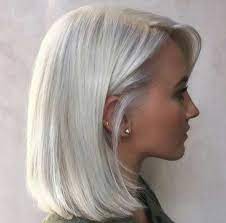 Short Platinum Hair Silver Hair Color Hair Styles Short Platinum Hair