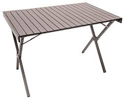 This campland folding cooking table is an incredibly functional construction with many useful features like adjustable legs as the title above suggests, this table is a true portable cooking station. 6 Best Folding Camping Tables For Cooking Reviewed And Rated In 2021