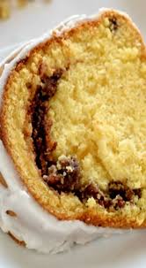 Grandma S Butter Bundt Coffee Cake The Most Moist Fluffy Coffee Cake Complete With A Ribbon Of Cinnamon Streusel Made Wi Coffee Cake Cake Recipes Desserts
