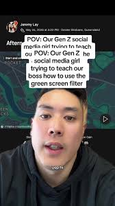 Green screen filter: 1, Jeremy: 0 💔 Stay tuned for the results #echt  #echtapparel #fyp #officetok #officelife #marketing #genz #milennial #pranks