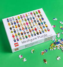 This new lego minifigure jigsaw puzzle is proving to be good fun! Lego Puzzles Paper Umbrella