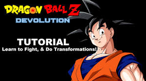 Dragonball z devolution with cheats: Dragon Ball Z Devolution Full Tutorial Learn To Fight Transformations Youtube