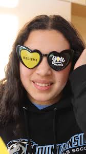 We see you. You matter to us!, Help is here. Text, call or chat 988 anytime  for free confidential help., #BelieveYouMatter, #WellnessWednesday,  #BelongBelieveAchieve