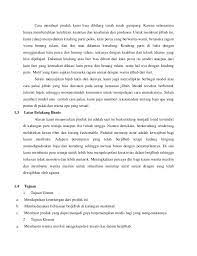 Sistem online dimanfaatkan oleh ukm untuk menjual produk yang dihasilkan. Contoh Proposal Business Plan Hijab Lukis