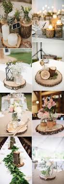 28 Country Rustic Wedding Decoration Ideas With Tree Stumps Weddingtrends Wedding2019 Rustic Wedding Centerpieces Rustic Wedding Decor Wedding Decorations