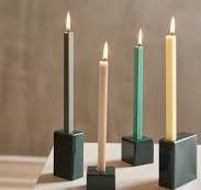 Kerzenständer 4 Blocks, Grün | Manufactum