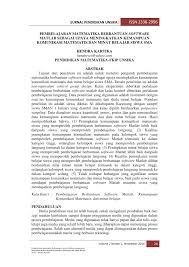 Pdf Mathematics Learning Software Matlab Aided Efforts To Enhance Student S Communication Mathematical Skills And Learning Interest